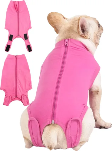 Miniatura 7 de Traje de recuperación de cirugía para perros – Después de la esterilización, heridas abdominales después de la recuperación quirúrgica, antilamida