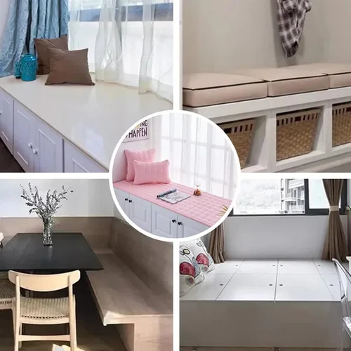 Miniatura 6 de KaYomax Tapete antideslizante de 28 x 83 pulgadas, para interiores y exteriores, para muebles de patio, sofá biplaza reclinable, sala, color beige