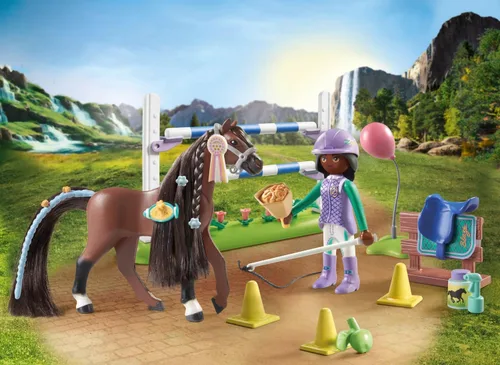 Miniatura 3 de Playmobil Caballos de cascada: Saltarse Arena con Zoe y Blaze