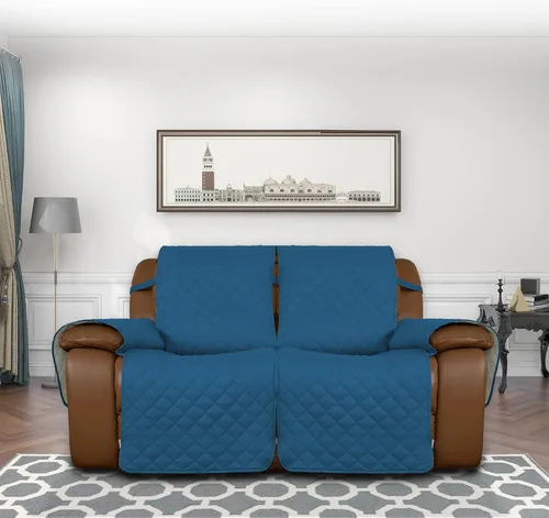 Miniatura 2 de Easy-Going - Funda reclinable de gran tamaño para sillón doble, funda de sofá reversible para sillón reclinable doble, funda de sofá dividida