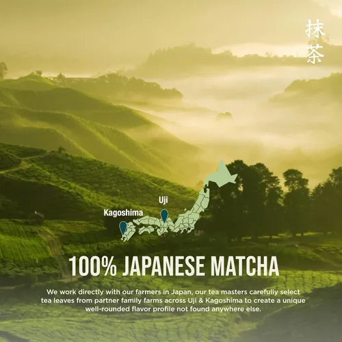 Miniatura 8 de Jade Leaf – Té verde en polvo, orgánico y japonés, de grado culinario supremo (el preferido por los Chefs y cafeterías para mezclar & hornear)