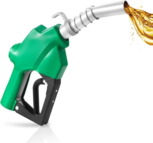 VEVOR - Boquilla de combustible automática de 1 pulgada NPT, tasa de flujo máxima de 21.6 GPM, boquilla de bomba de gasolina diesel con apagado