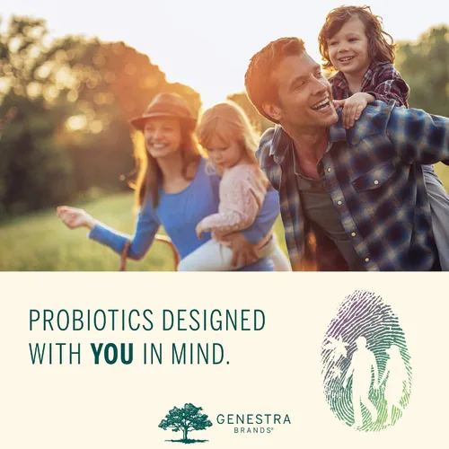 Miniatura 7 de Genestra Brands HMF Replete Fórmula probiótica para apoyar la flora intestinal saludable 7 sobres