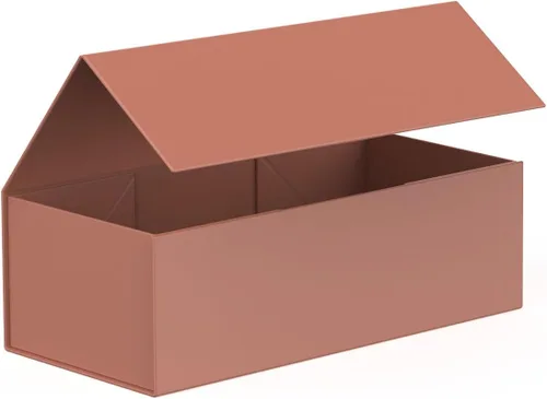 Miniatura 13 de Caja de Regalo 12" x 6" x 4" Pulgadas, Caja de Regalo Grande con Tapa, Cajas Verde Bosque para Regalos, Cumpleaños, Día de San Valentín, Día