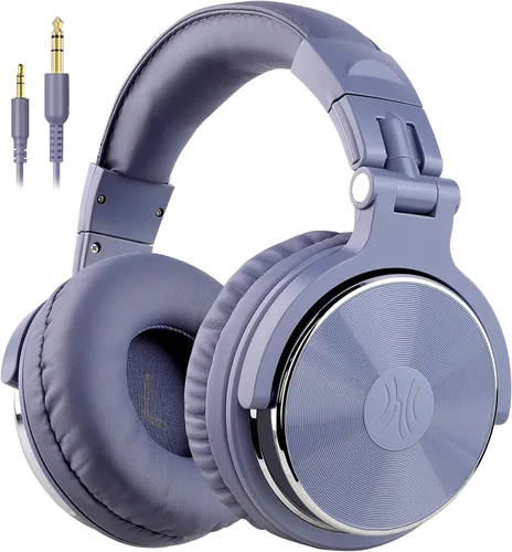 Miniatura 14 de OneOdio - Auriculares con cable de diadema para estudio y mezcla de DJ, auriculares estéreo con controladores de neodimio de 50 mm y conector de 1/4