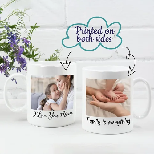 Miniatura 2 de Tazas personalizadas con imágenes, taza personalizada con fotos, tazas personalizadas con palabras, tazas personalizadas con texto, tazas