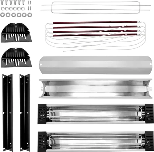 Miniatura 3 de Lámpara de curado de pintura infrarroja 3000 W 110 V lámpara de calor infrarrojo de onda corta para reparación de carrocería de automóvil, sistemas