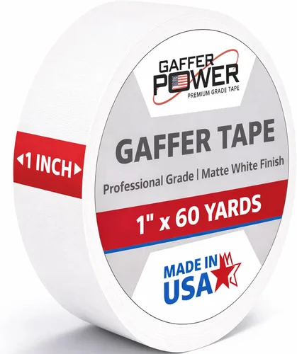 Miniatura 22 de Cinta Gaffer de Grado Premium Profesional - Negro Cinta Gaff Pro de Servicio Pesado Asegura Cables Sostiene Cables sin Dejar Residuo Pegajoso