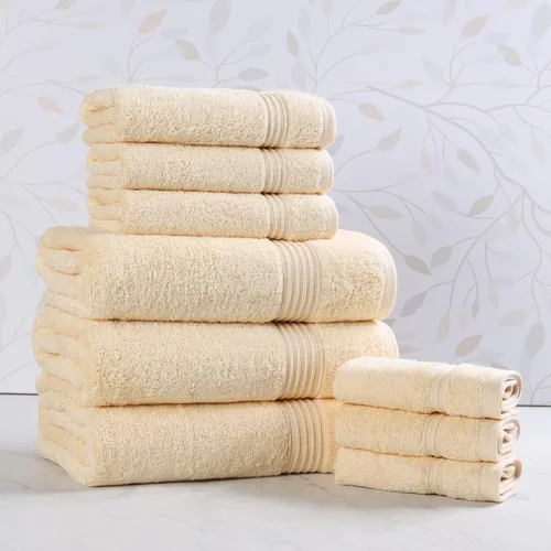 Miniatura 111 de Superior - Juego de 8 toallas de mano de algodón egipcio, toallas básicas de secado rápido, toallas pequeñas absorbentes, faciales, spa, cocina