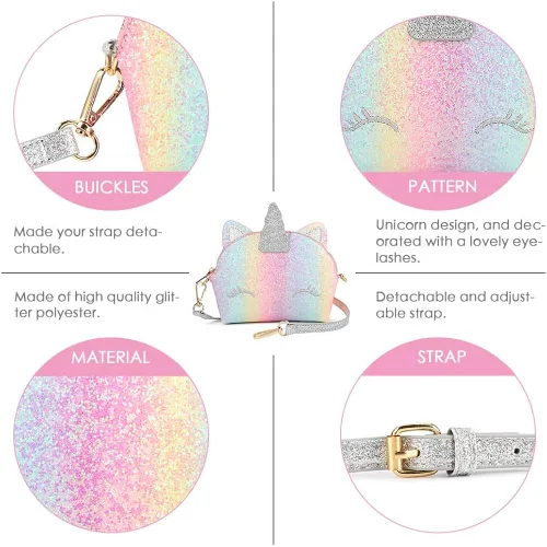 Miniatura 7 de Mibasies - Regalos de unicornio - Bolsa para niñas