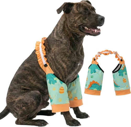 Miniatura 12 de LovinPet Mangas delanteras para perros medianos y grandes, protección de codo elástica en 4 direcciones, recuperación antilamos, prevención de calor