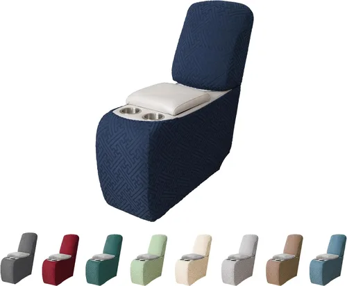 Miniatura 46 de Fundas de sofá reclinable seccional 100% impermeables para sofá reclinable en forma de L, funda de sofá modular de esquina en forma de L, fundas