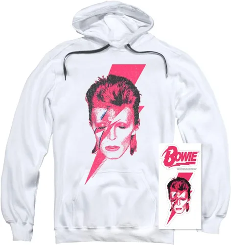 Miniatura 2 de David Bowie Aladdin Sane Álbum Art Pullover Sudadera con capucha y pegatinas