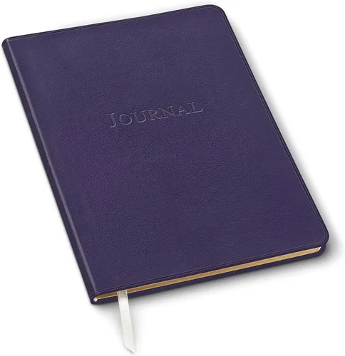 Miniatura 21 de Diario de cuero Gallery Leather - Elaborado en Maine, EE. UU. - Elegante cuaderno de escritura de cuero con 192 páginas rayadas - Un espacio