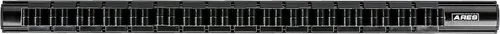 Miniatura 7 de ARES 62026 - Soporte para herramientas de mano negro de 16.5 pulgadas, riel de aluminio almacena hasta 16 destornilladores o herramientas pequeñas