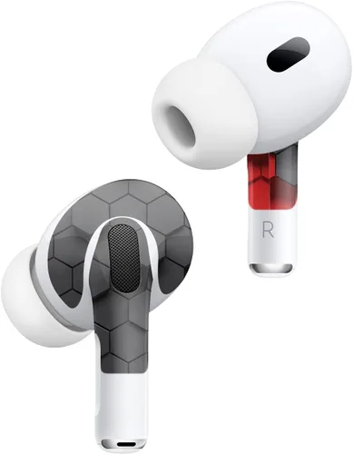 Miniatura 2 de MightySkins - Fundas compatibles con Apple AirPods Pro 2 - Hex de dos tonos Funda protectora de vinilo duradera y única Fácil de aplicar, quitar