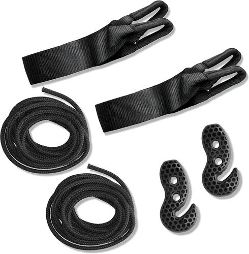 Miniatura 3 de LA SIESTA TreeMount Black - Juego de suspensión de árbol y poste para sillas de columpio tipo hamaca