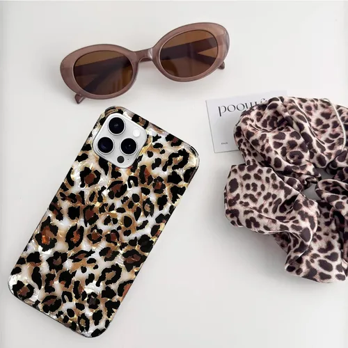Miniatura 2 de J.west Funda compatible con iPhone 11 Pro Max de 6.5 pulgadas, diseño de leopardo para mujeres y niñas, bonito diseño de patrón de guepardo, funda