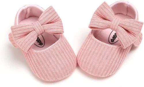 Miniatura 7 de Ohwawadi - Calcetines de forro polar para bebé o niña, suaves y calientes, botas o zapatos para bebés recién nacidos, con estilos de dibujos
