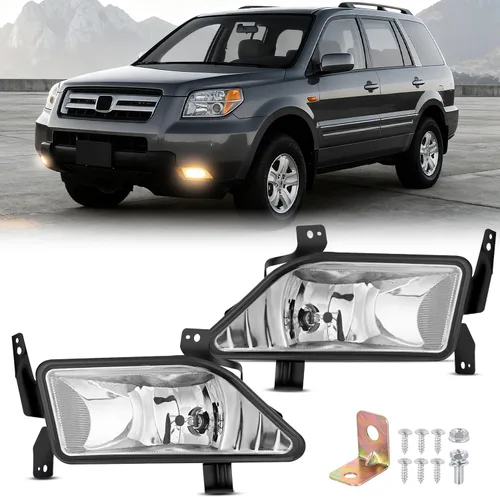 Miniatura 10 de Nilight Conjunto de luces antiniebla Compatible con 2013 2014 2015 2016 2017 2018 2019 2020 Honda City CRV CRZ Civic Crosstour Ram Promaster Jeep