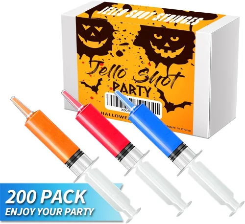 Miniatura 3 de Paquete de 100 jeringas con tapa de punta, jeringas de 20ml (0.68 fl oz) sin BPA