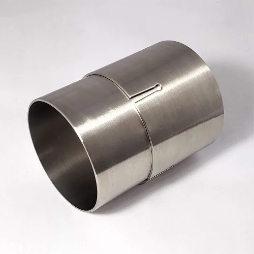 Miniatura 2 de 1 3/8" SS304 Conector de ajuste deslizante para tubo de escape de fabricación 16GA/.065" de grosor de pared