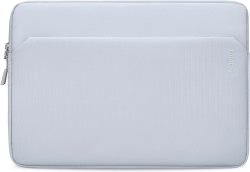 Miniatura 12 de tomtoc Funda delgada de ajuste personalizado para MacBook Neo A18 Pro A3404 de 13 pulgadas, resistente al agua, con bolsillo para accesorios