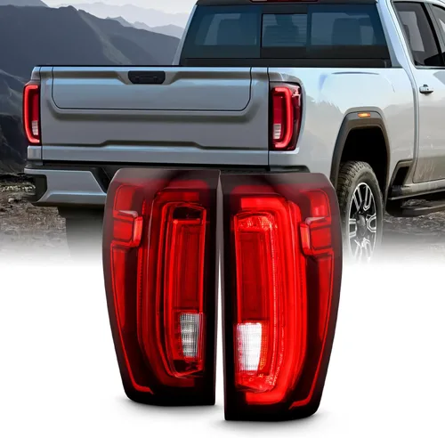 Miniatura 8 de AKKON - Compatible con GMC Sierra 19-24 1500/2500 2019-2024 [LED completo] Luz trasera sin lámpara de firma estilo OE lado izquierdo del conductor