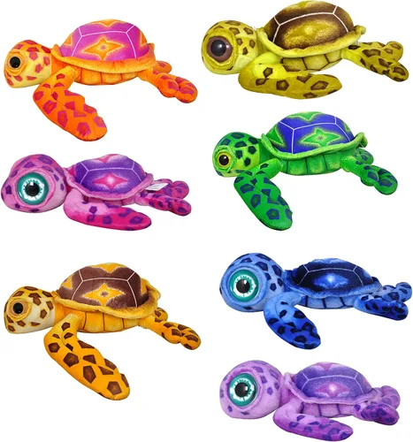 Miniatura 8 de Peluche suave de tortuga marina con emulación de peluche, juguetes de peluche de tortuga y el mejor regalo para juguetes para bebés