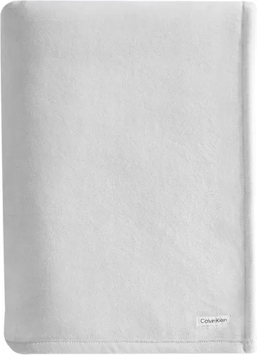 Miniatura 2 de Calvin Klein - Manta Queen, ropa de cama de felpa suave, manta de cama de peso medio (gris aluminio, Queen) (paquete de 2)