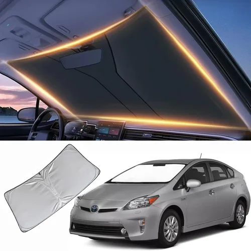 Miniatura 39 de Parasol para parabrisas delantero, protector de visera, accesorios para automóvil
