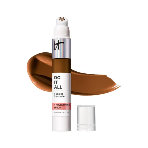 Miniatura 19 de IT Cosmetics Do It All Radiant Corrector - Corrector de maquillaje - Hidrata e ilumina - Cobertura media sin arrugas y acabado radiante