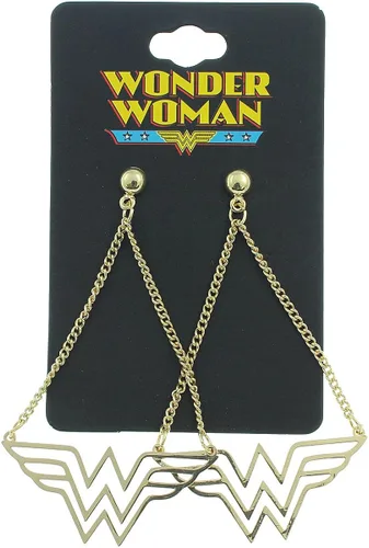 Miniatura 2 de Aretes colgantes de DC Comics Wonder Woman