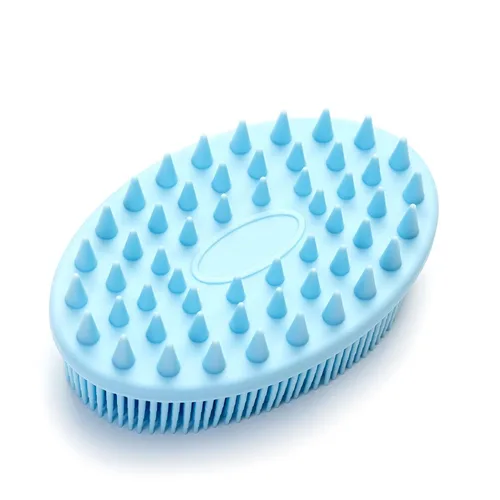 Miniatura 2 de Cepillo sensorial prémium para niños o autismo, limpiador corporal de silicona suave, cepillos sensoriales 2 en 1 para terapia ocupacional, esponja