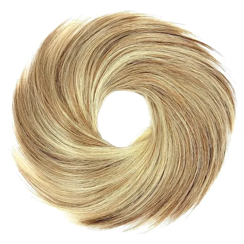 Miniatura 41 de HAIR COUTURE Avanti Moño desordenado - Pieza de extensión sintética instantánea, con pelo rizado ondulado postizo para mujeres