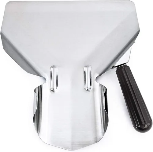 Miniatura 2 de Acero inoxidable Frita Bagger Scoop Chip Palomitas Bagger Ice Candy Snacks Postres Scooper, Mango derecho