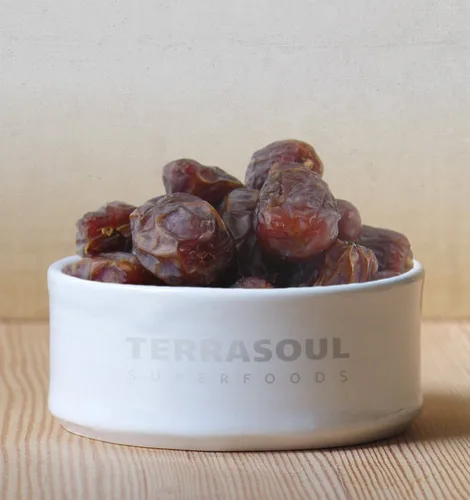 Miniatura 4 de Terrasoul Superfoods Dátiles de Medjool orgánicos sin hueso, 680 g - Hueso removido Textura suave y masticable Sabor a caramelo dulce