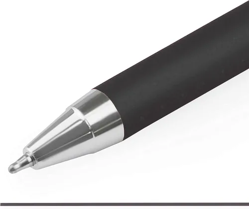 Miniatura 3 de Zebra Pen Bolígrafos clásicos Z-Grip Flight de punta gruesa de 0.047 in, paquete de 6 en embalaje de regalo (negro y morado)