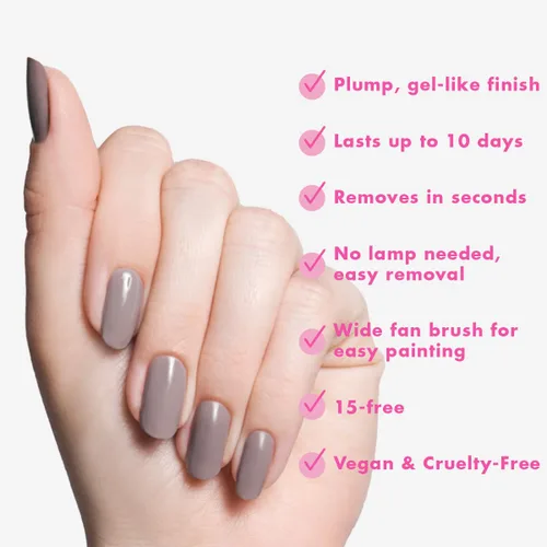 Miniatura 5 de Olive & June - Esmalte de uñas de larga duración, acabado voluminoso similar al gel, no necesita lámpara, dura hasta 10 días, sin 15 ingredientes Aw.