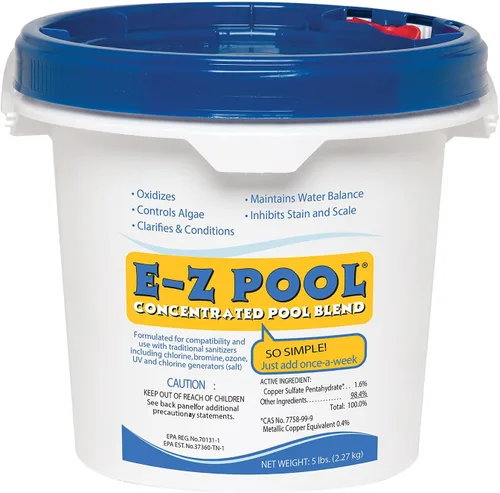 Solución de cuidado de piscinas todo en uno de E-Z Pool