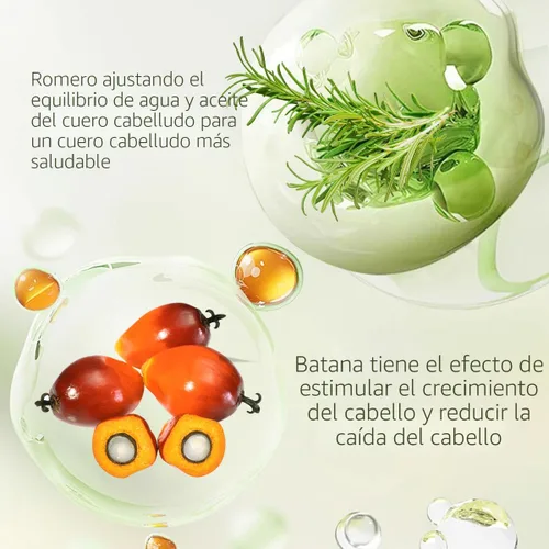 Miniatura 4 de Paquete de Crecimiento Capilar Gypsophila Aceite de Batana - Champú de Aceite de Batana y Romero 100% Puro Natural - Tratamiento Capilar Natural
