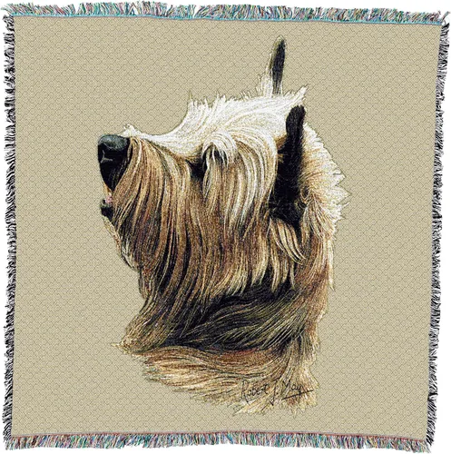 Miniatura 14 de Pure Country Weavers Airedale Terrier - Manta cuadrada de regazo por Robert May - Grupo Terrier, regalo para los amantes de los perros, manta