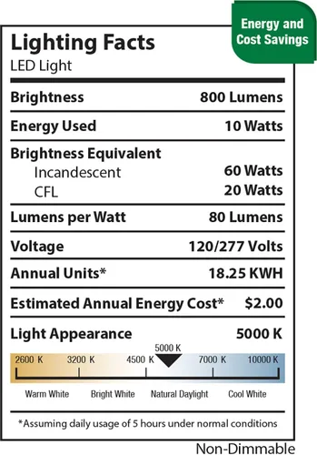 Miniatura 4 de Sigma Engineered Solutions 14337WH - Luz LED resistente a la intemperie, 10 W, color blanco