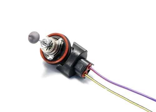 Miniatura 8 de iJDMTOY OEM H11 H8 adaptadores hembra arnés de cableado con conectores de cable de 4 pulgadas compatibles con faros delanteros o luces antiniebla