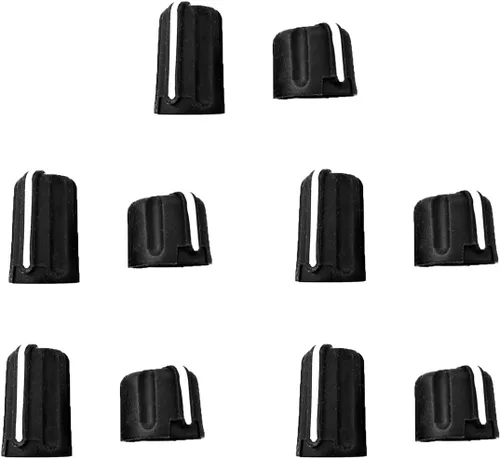 Miniatura 4 de 2 Pairs Volume Knob & Channel Selector Knob Button Cap Kit for XPR3300 XPR3500 XPR3500E XPR3300E Two Way Radio Accessories