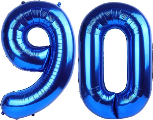 Miniatura 93 de Globo de cumpleaños número 4 dorado de 40 pulgadas, globos gigantes del número cuatro 14 24 34 40 44 2024, globos grandes de lámina de mylar para Oro
