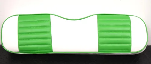 Miniatura 32 de Huskey - 4 fundas de asiento para carrito de golf delanteros y traseros para Club Car Precedent 2004+, modelos Tempo 2017+ G&E, negro de dos tonos