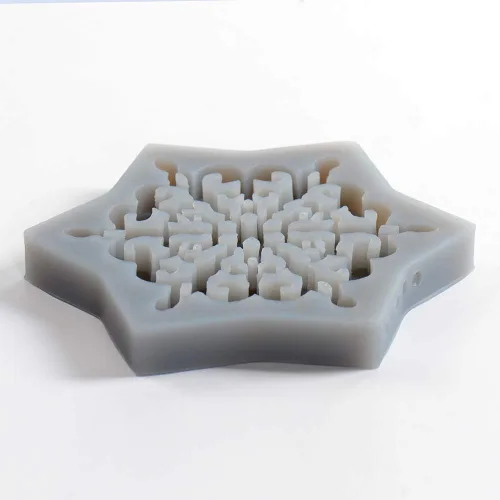 Miniatura 3 de Moldes de posavasos de silicona, posavasos para moldes de silicona de cemento para hacer manualidades