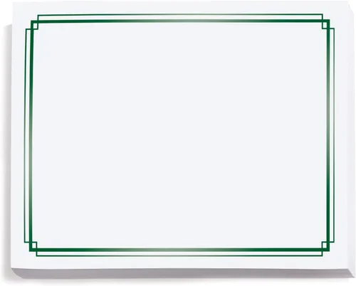Miniatura 13 de PaperDirect Certificados de especialidad imperial de papel de aluminio – 50 hojas de papel blanco de 38 libras, 8½ x 11 pulgadas, borde doble