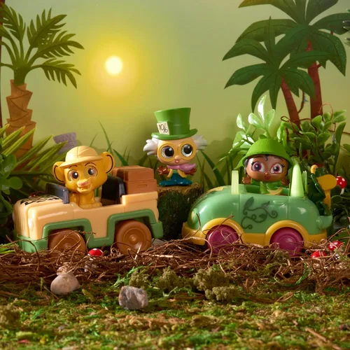 Miniatura 2 de Disney Doorables Let's Go Series 2 - Paquete de 2 figuras y vehículos, los estilos pueden variar, juguetes para niños con licencia